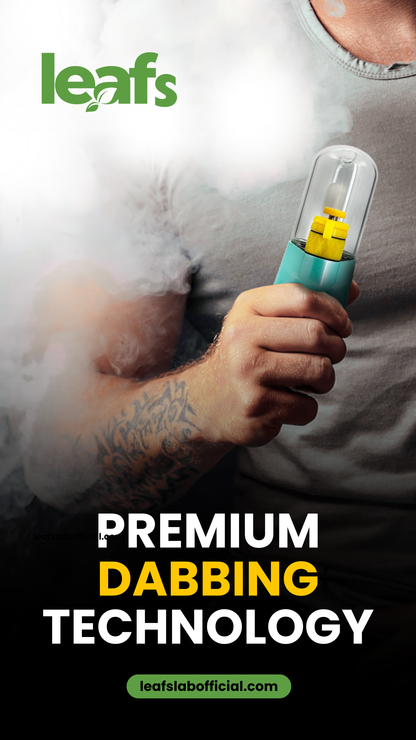 LEAFS Pro Portable Electric Dab Rig with Precise Temperature Control and Interactive LED Display 3 colors available